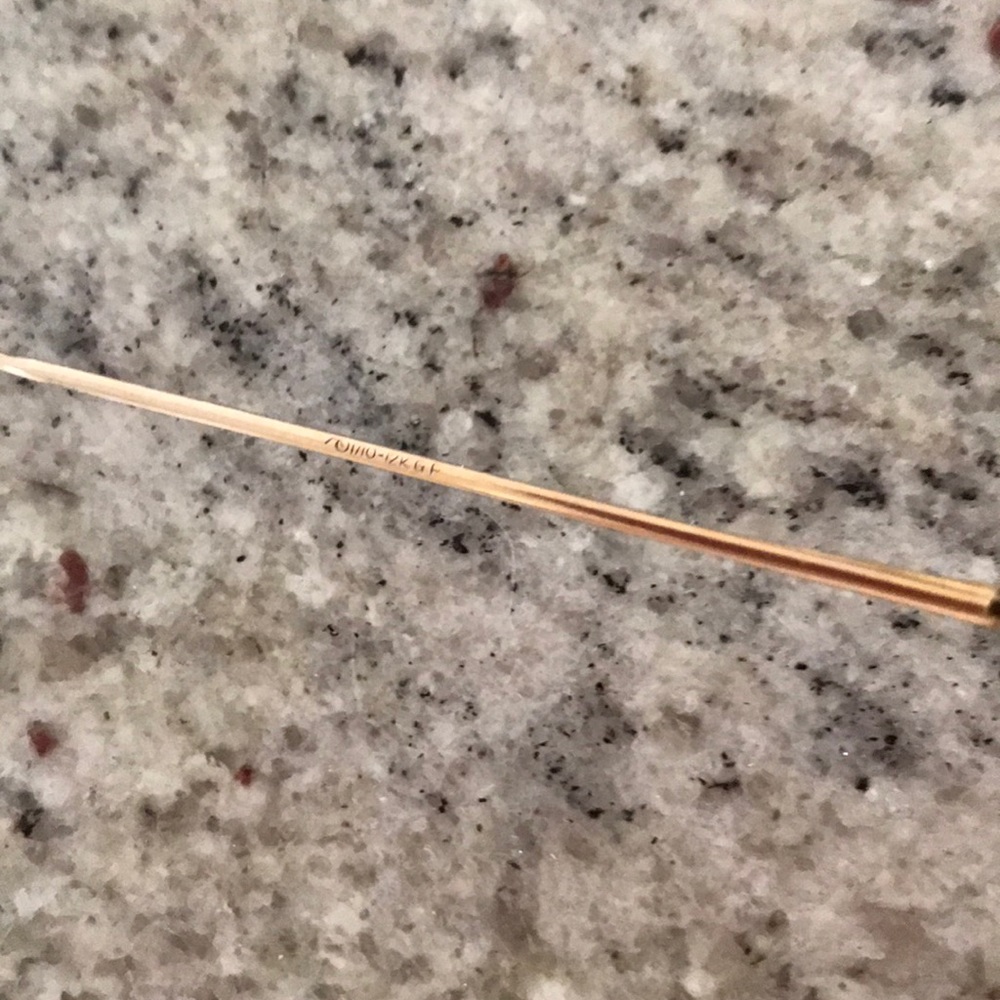 12k GOLD FILLED VTG EYE GLASS FRAMES WITH LENSE WWII ERA EXCELLENT CONDITION - Picture 5 of 7